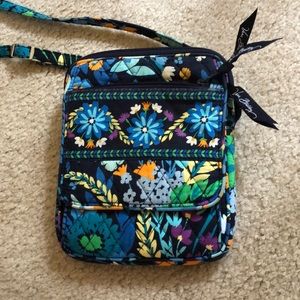 Vera Bradley Mini Hipster in Midnight Blues